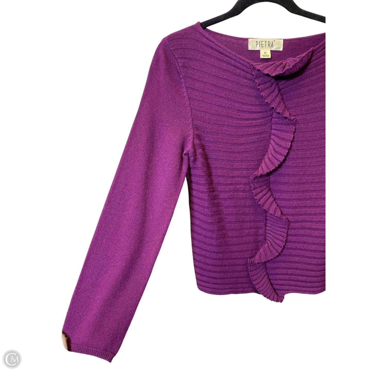 Sweater By Clothes Mentor In Purple, Size: M
