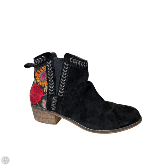 Boots Ankle Heels By Tiara In Multi-colored, Size: 7