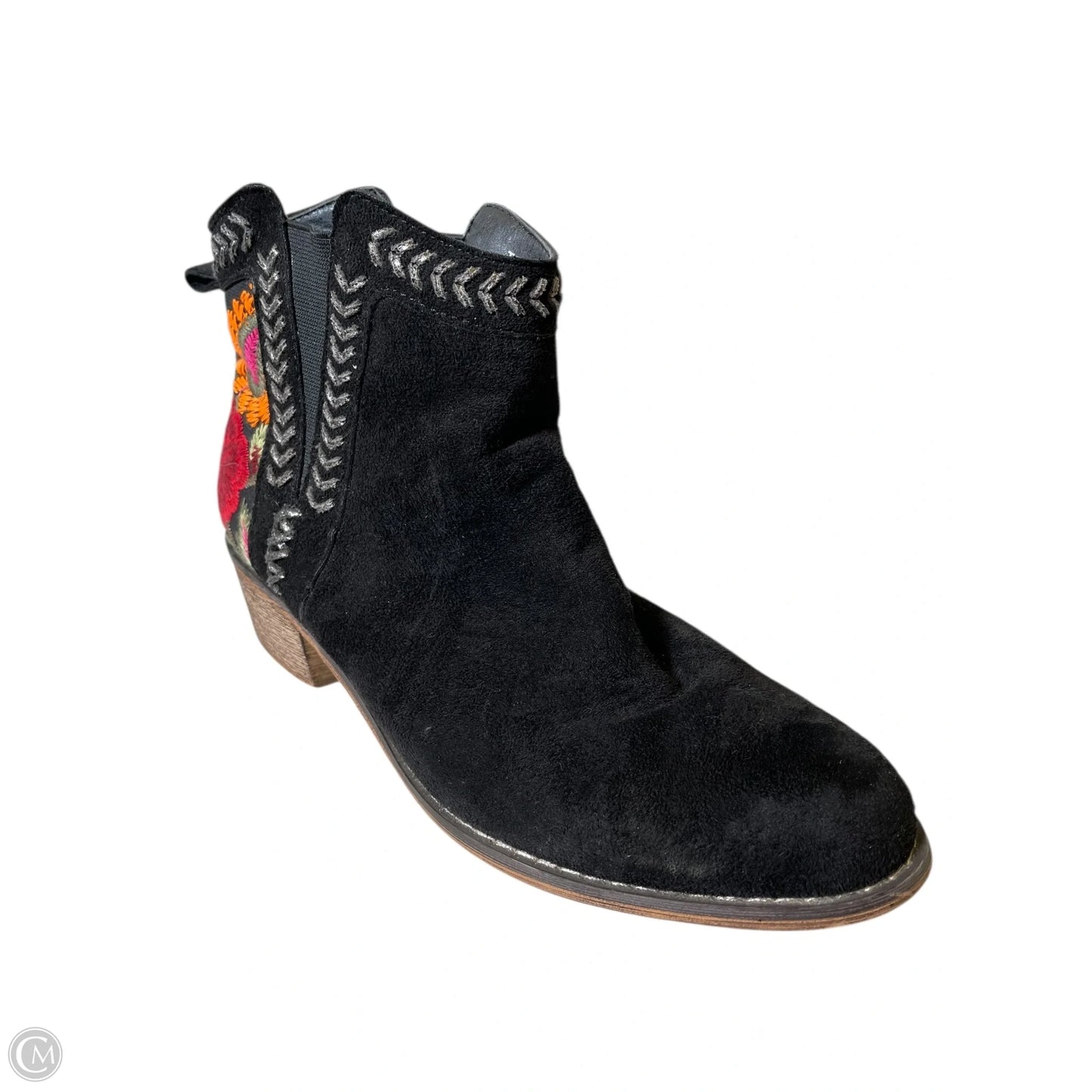 Boots Ankle Heels By Tiara In Multi-colored, Size: 7