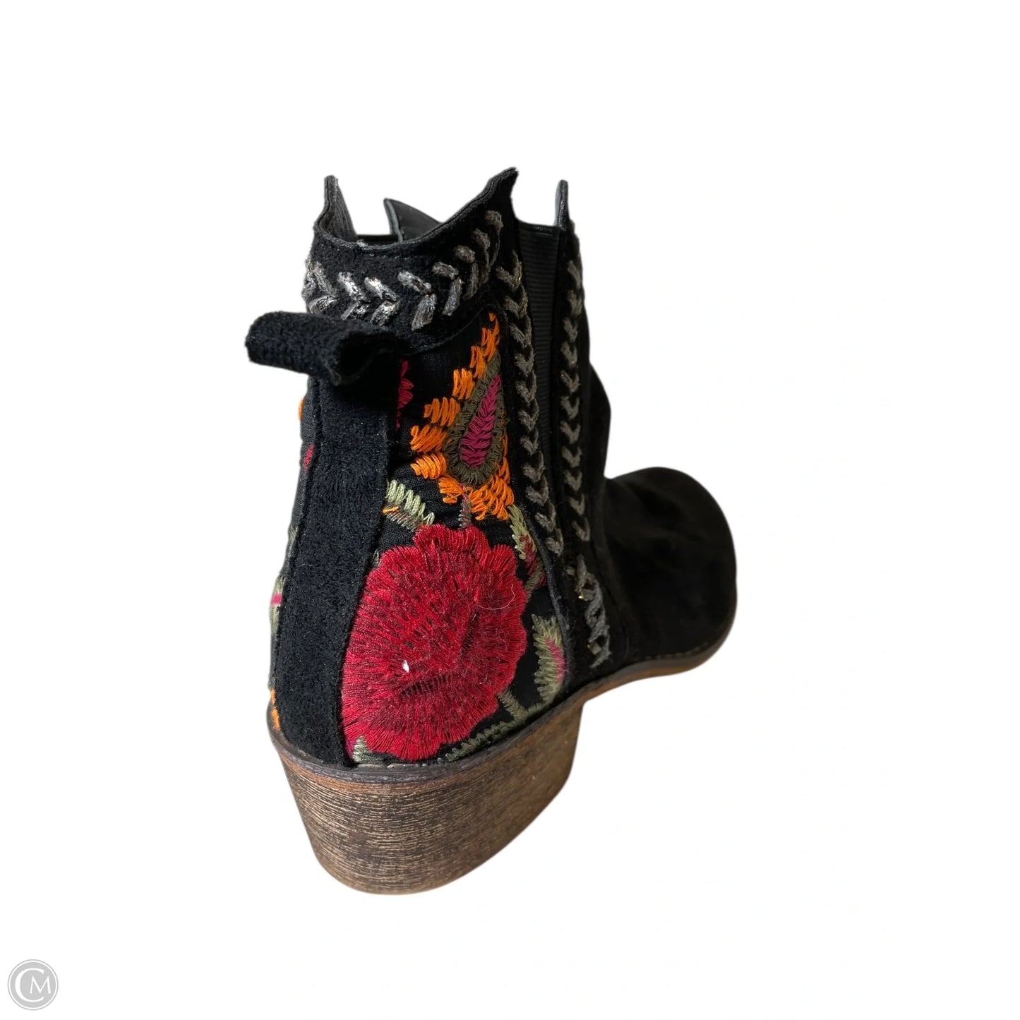 Boots Ankle Heels By Tiara In Multi-colored, Size: 7