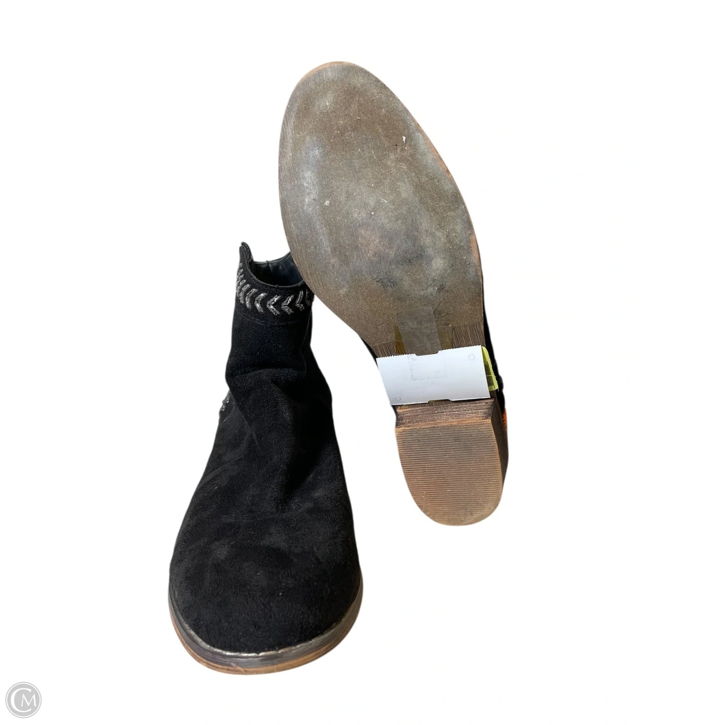 Boots Ankle Heels By Tiara In Multi-colored, Size: 7