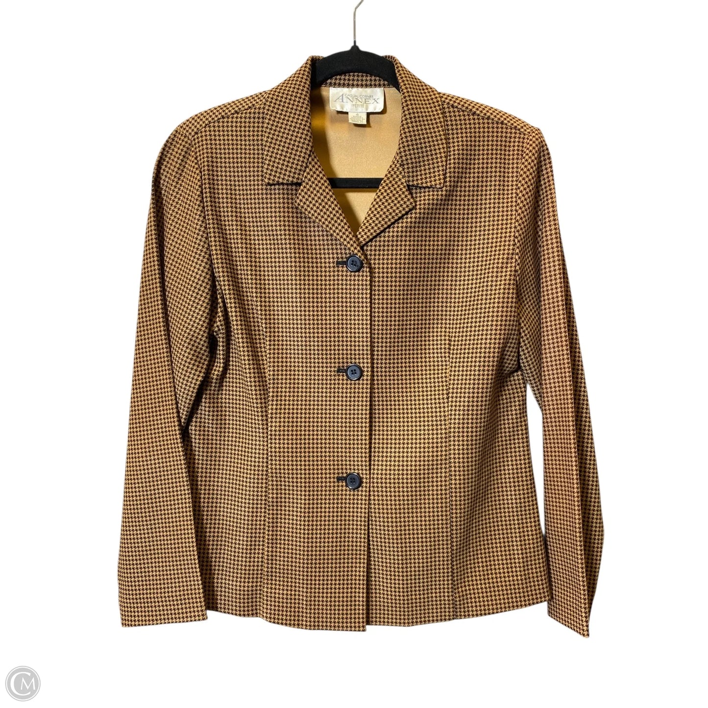 Skirt Set 2pc By Casual Corner In Brown, Size: 4