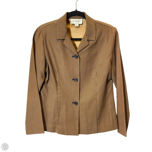 Skirt Set 2pc By Casual Corner In Brown, Size: 4