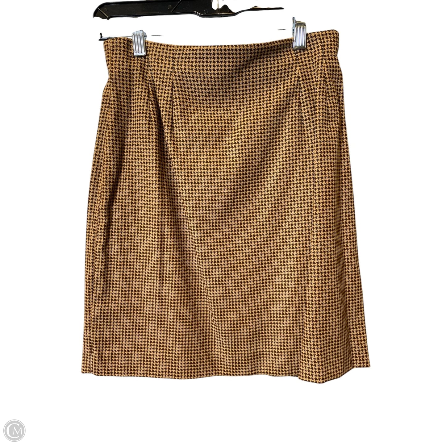 Skirt Set 2pc By Casual Corner In Brown, Size: 4