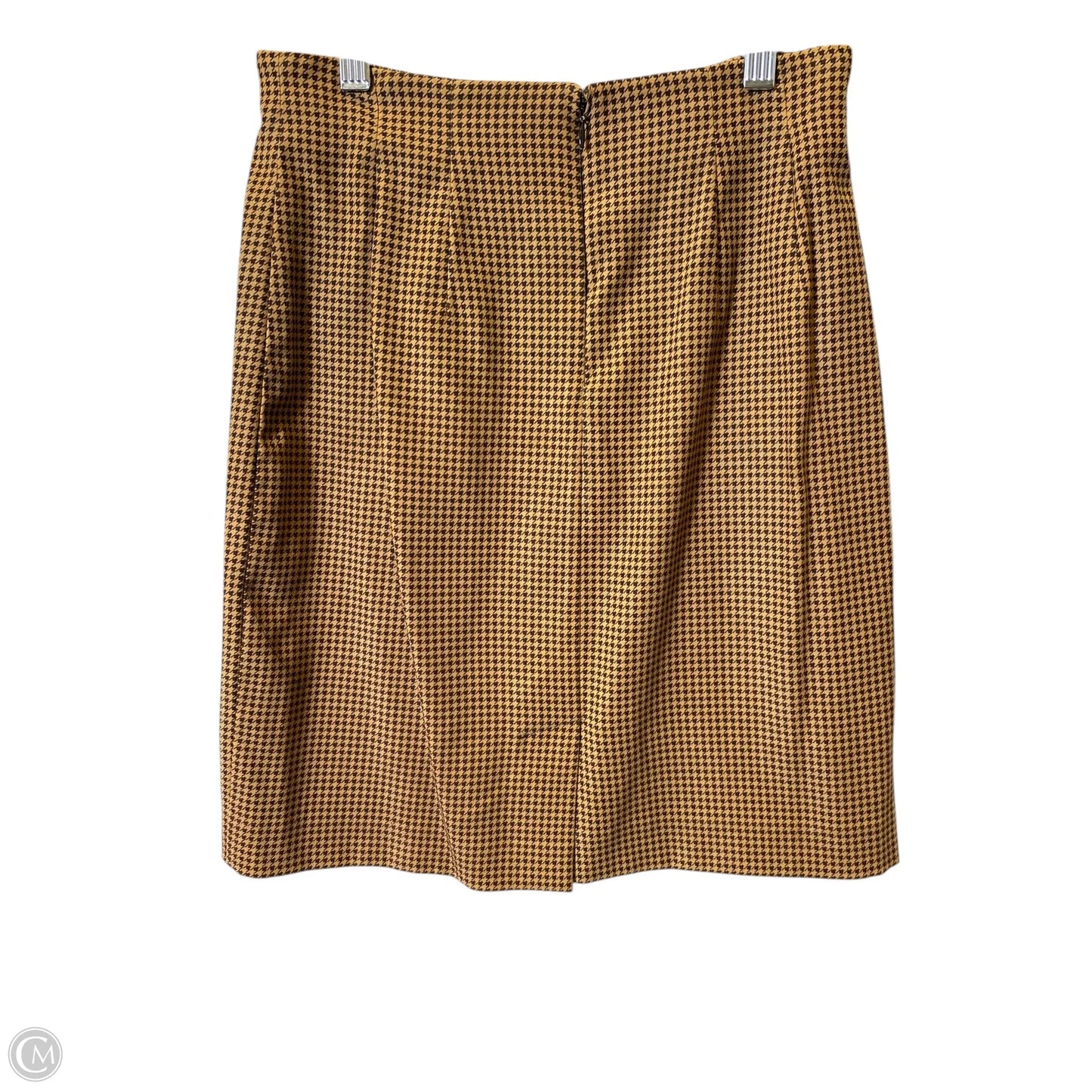 Skirt Set 2pc By Casual Corner In Brown, Size: 4