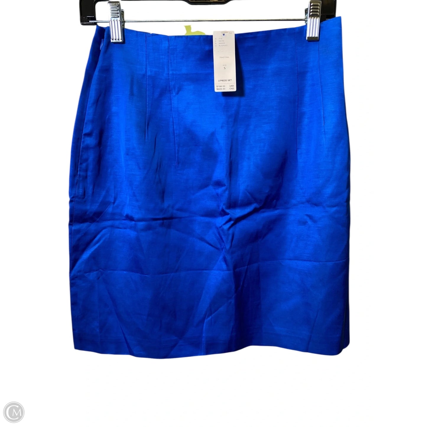 Skirt Set 2pc By Anthropologie In Blue, Size: S