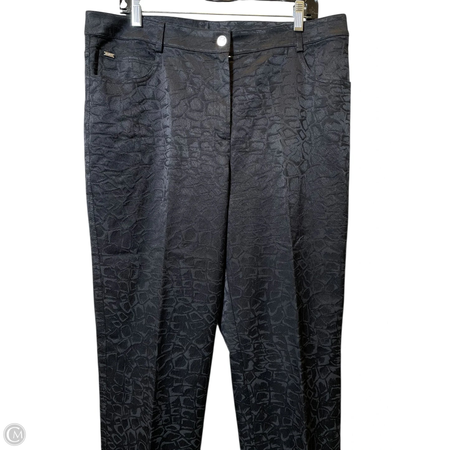 Pajamas Luxury Designer By St John Collection In Black, Size: 14