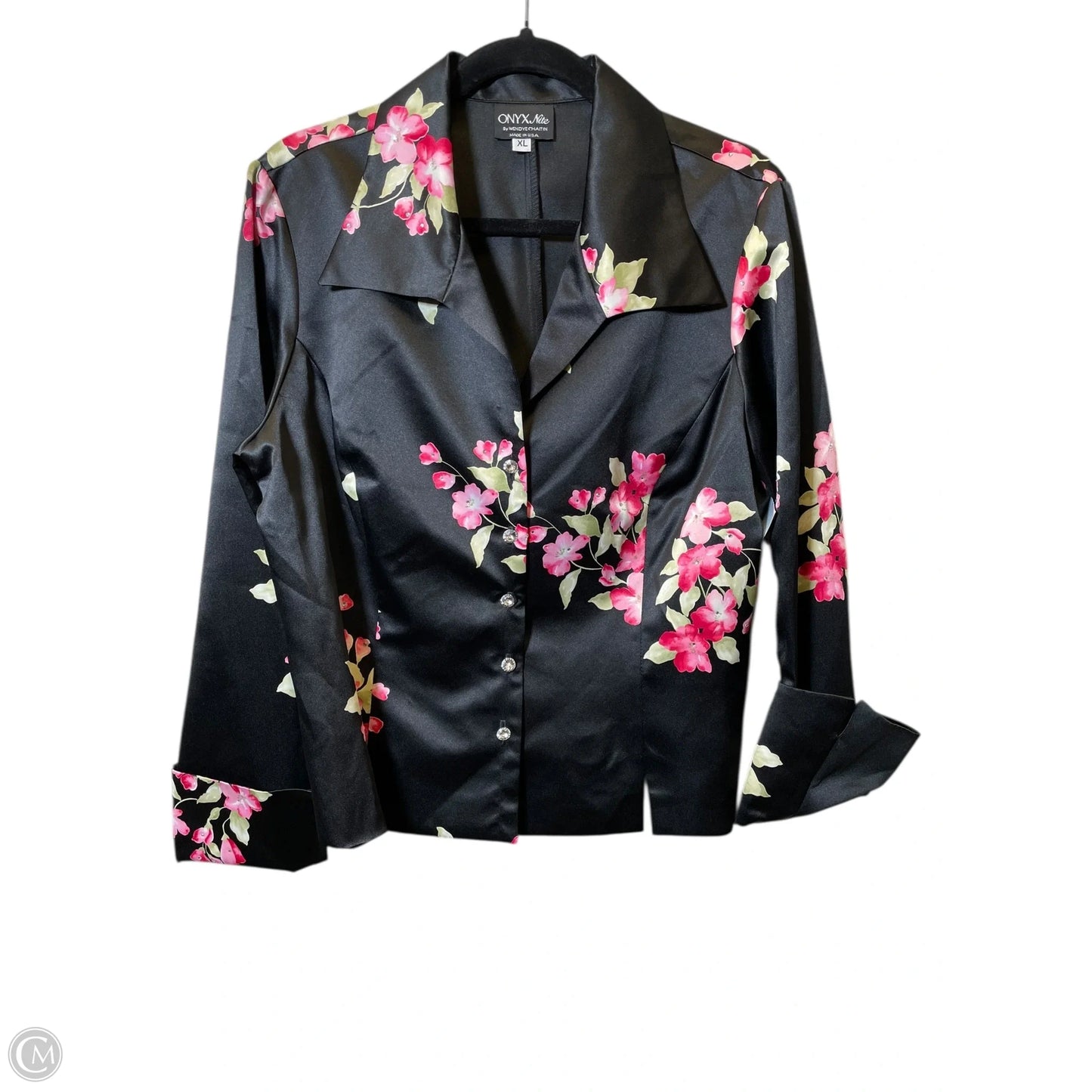 Pants Set 2pc By Onyx In Floral Print, Size: Xl