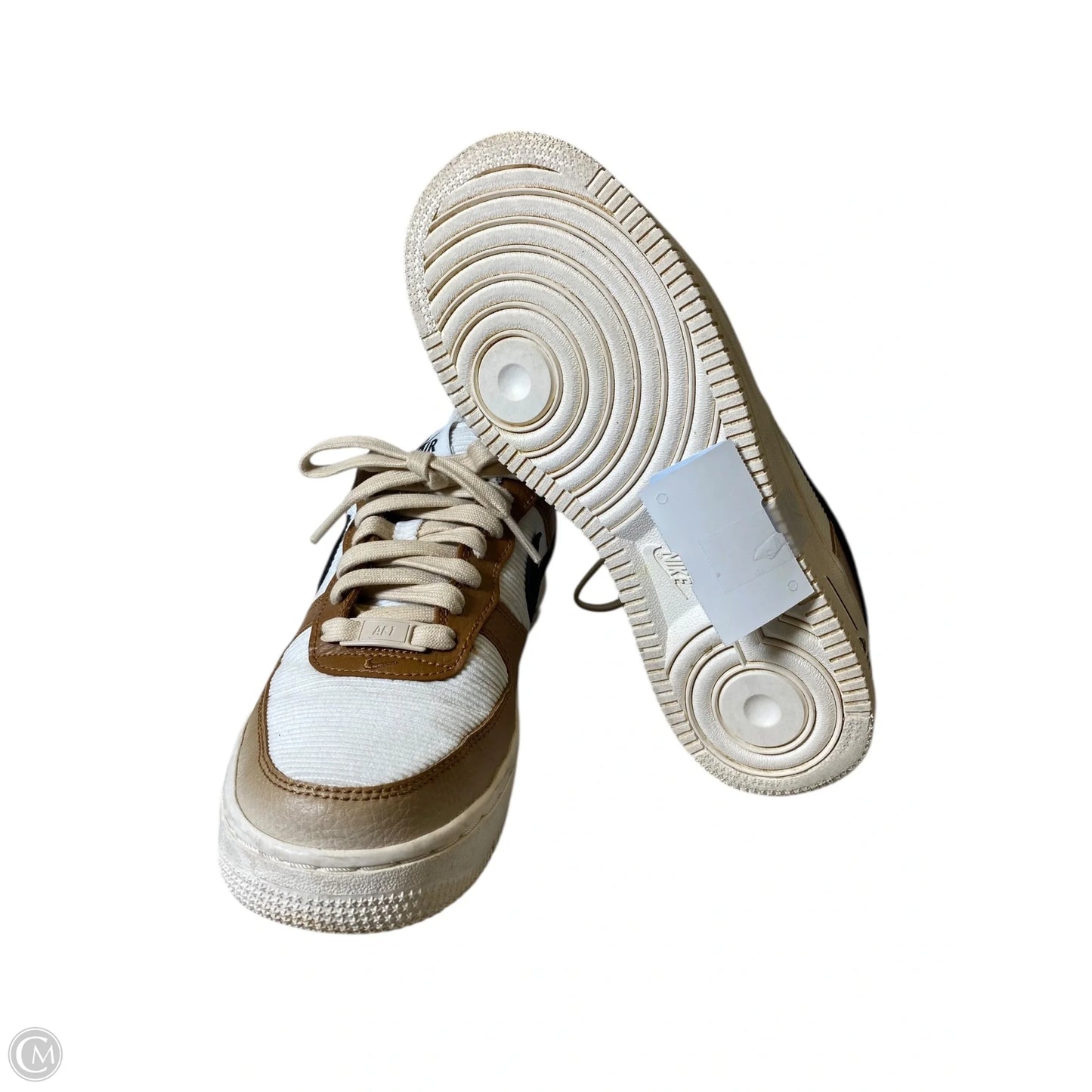 Shoes Athletic By Nike In Brown & Cream, Size: 7
