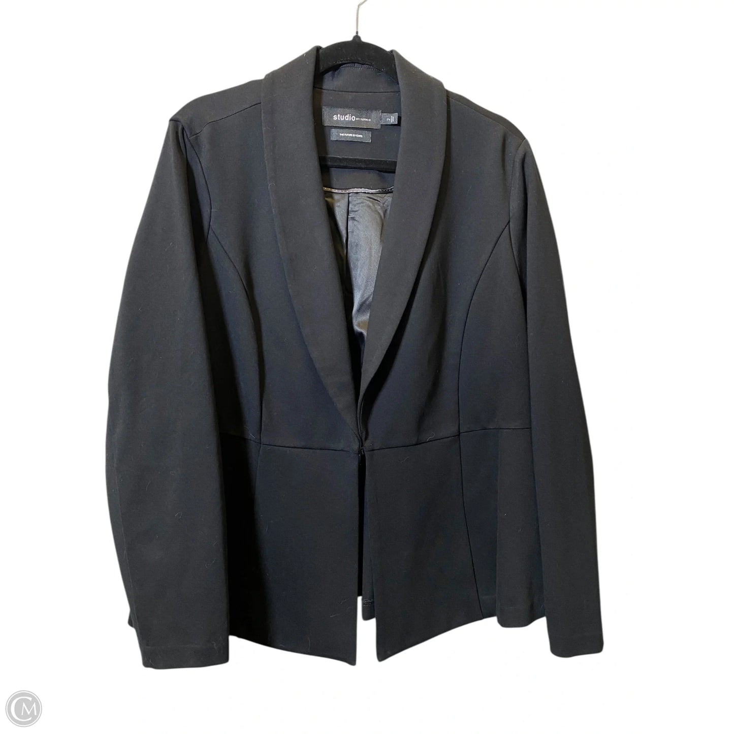 Blazer By Torrid In Black, Size: 2x