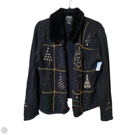 Cardigan By Clothes Mentor In Multi-colored, Size: L