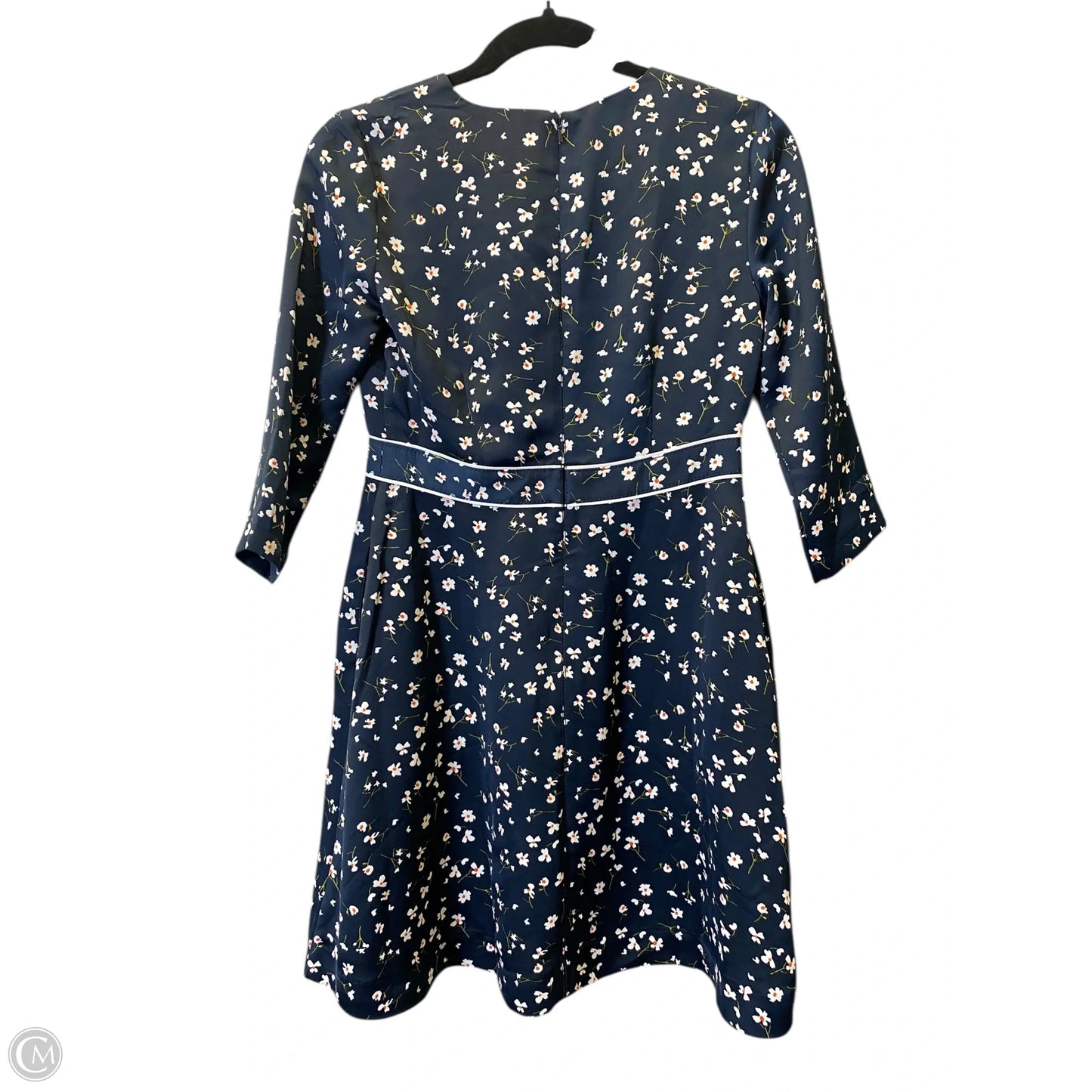 Dress Casual Midi By Banana Republic In Floral Print, Size: Xxs