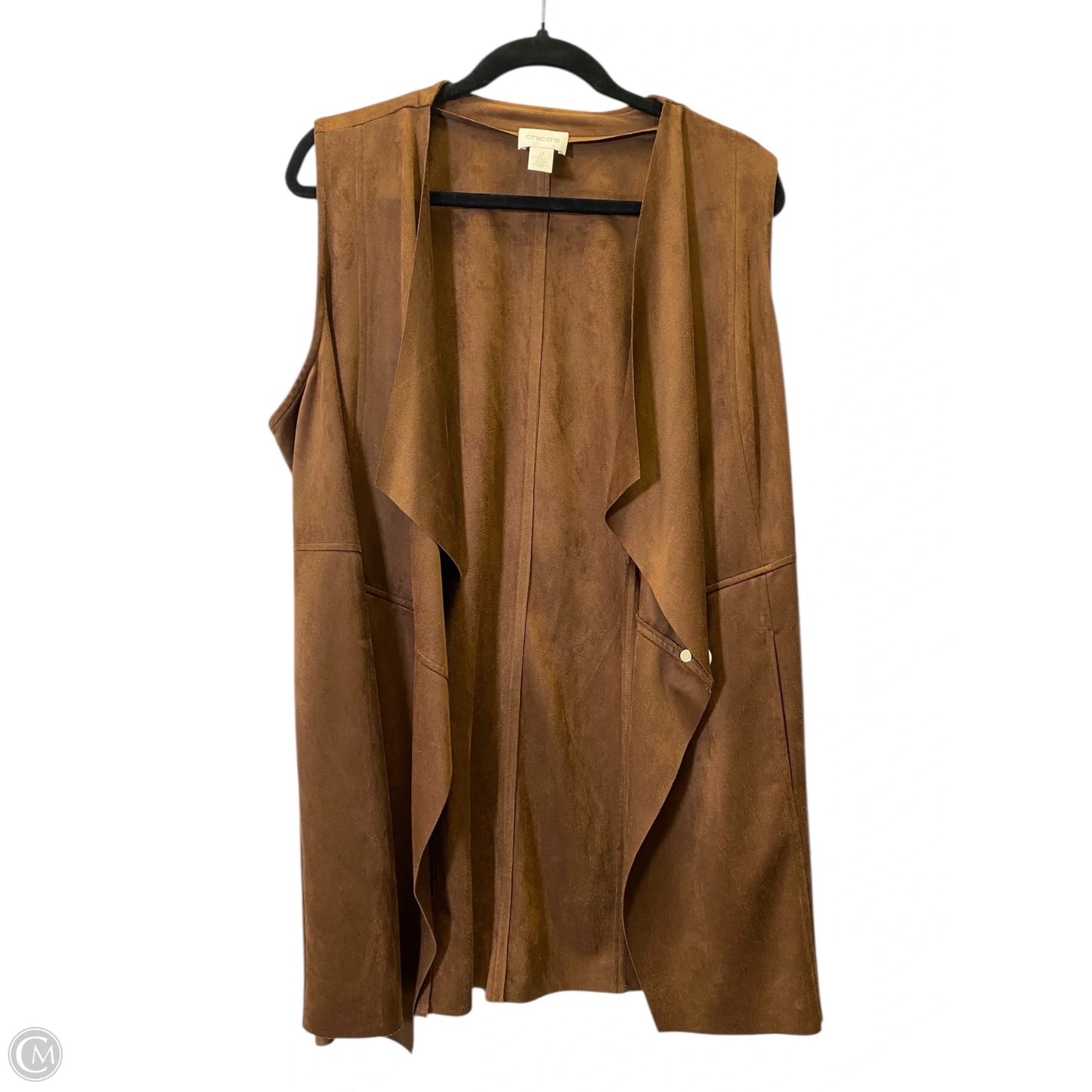Vest Other By Chicos In Brown, Size: L