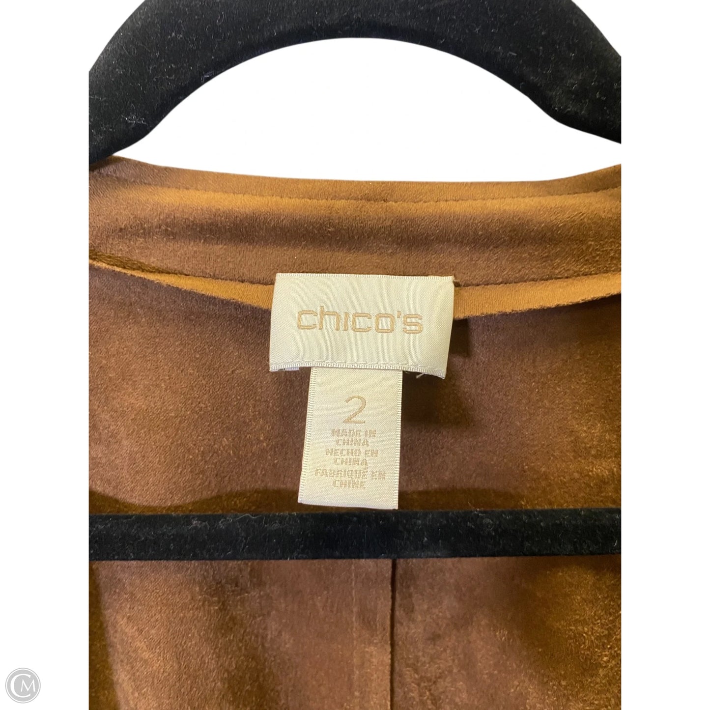 Vest Other By Chicos In Brown, Size: L