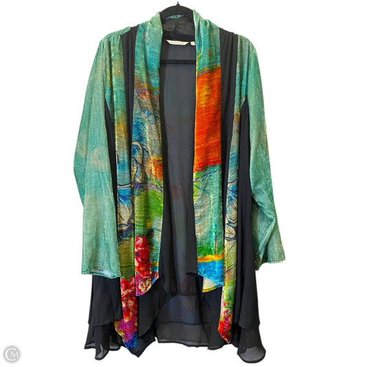 Cardigan By Soft Surroundings In Multi-colored, Size: Xl
