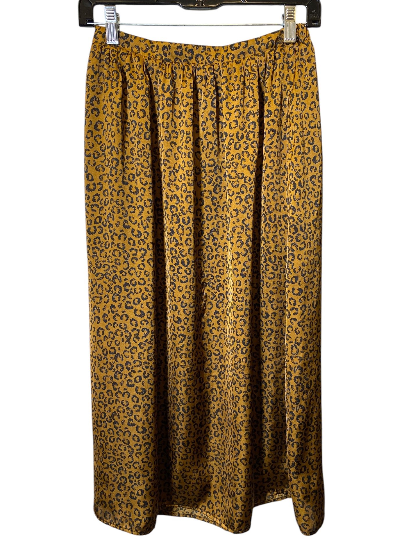 Skirt Maxi By Dr2 In Leopard Print, Size: 2