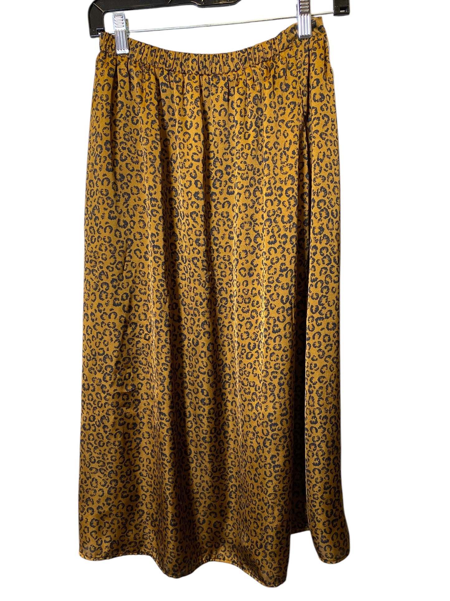 Skirt Maxi By Dr2 In Leopard Print, Size: 2