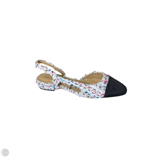 Shoes Flats By Clothes Mentor In Multi-colored, Size: 7.5