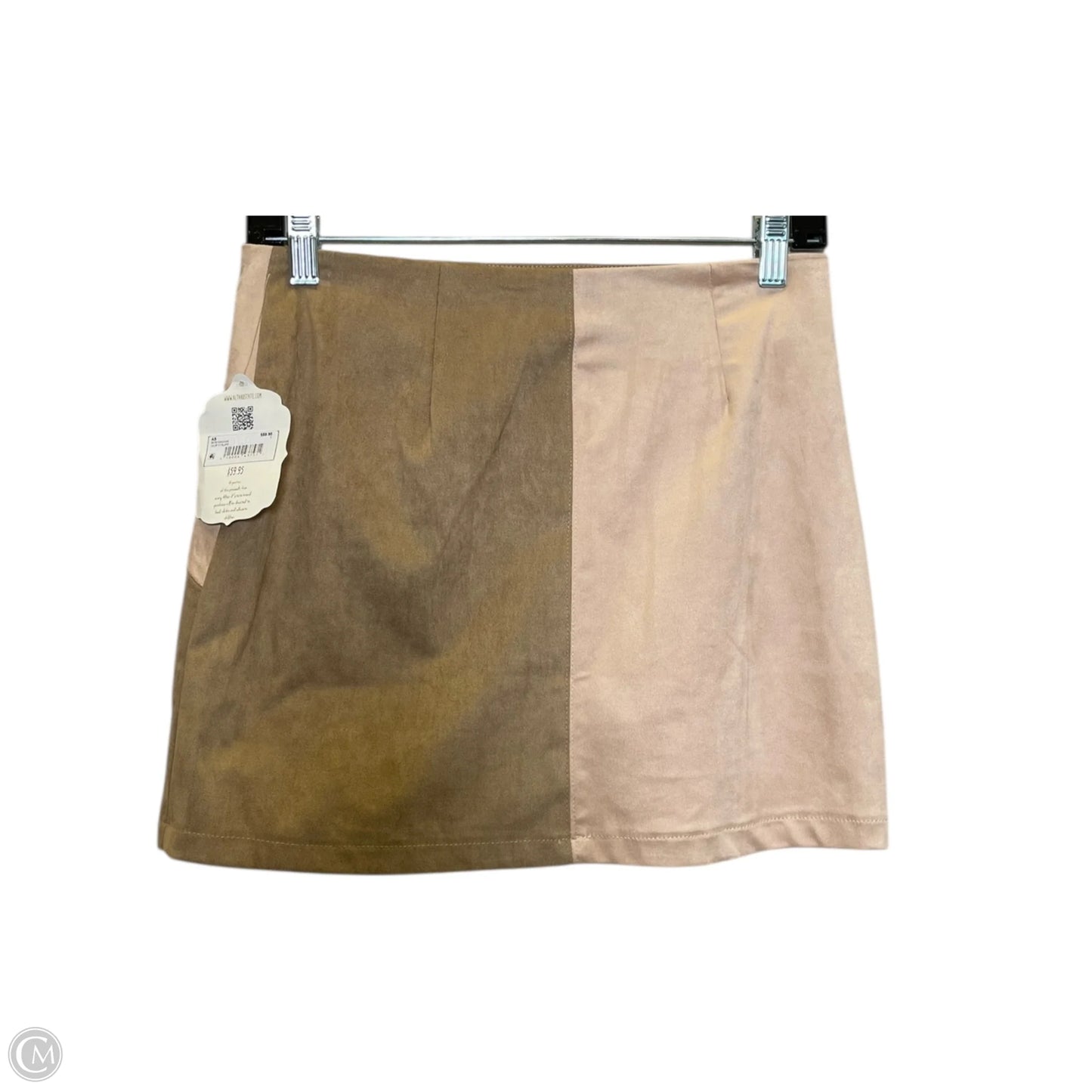 Skirt Mini & Short By Altard State In Tan, Size: 4