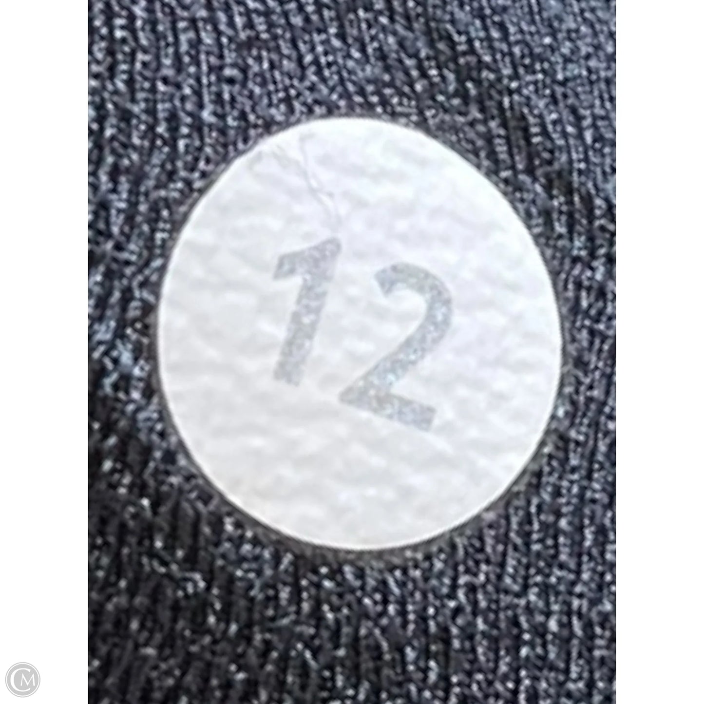 Athletic Shorts By Lululemon In Black & Blue, Size: L