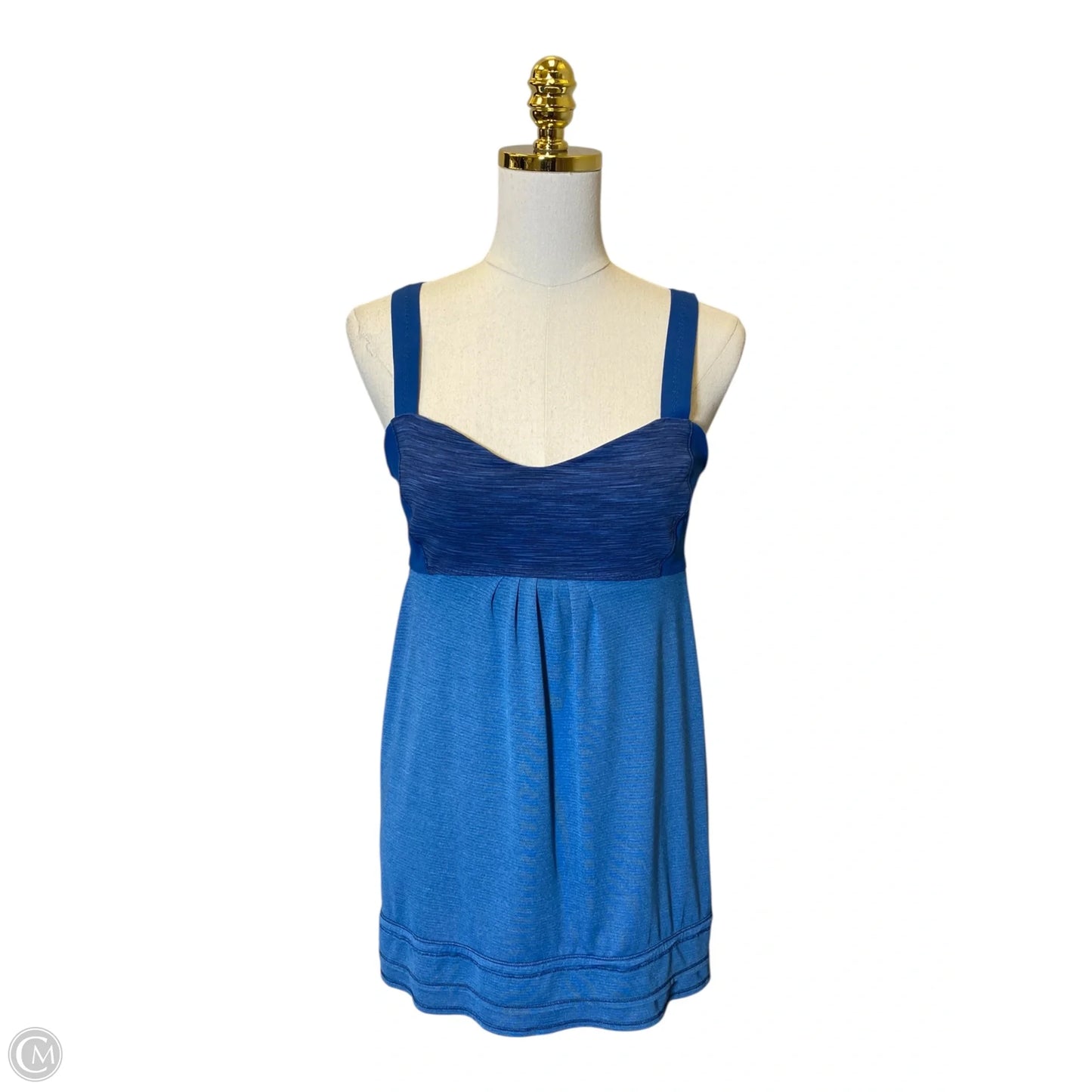Athletic Tank Top By Lululemon In Blue, Size: L