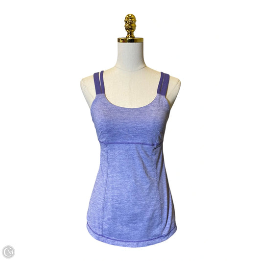 Athletic Tank Top By Lululemon In Purple, Size: S