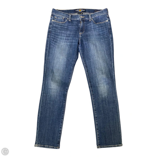 Jeans Straight By Lucky Brand In Blue, Size: 6