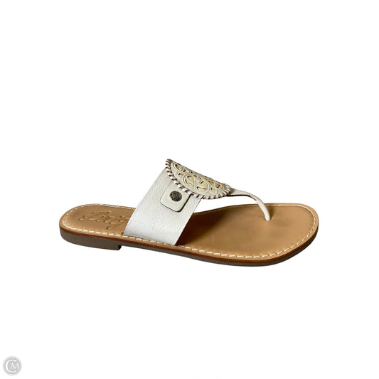 Sandals Flats By Brighton In White, Size: 8