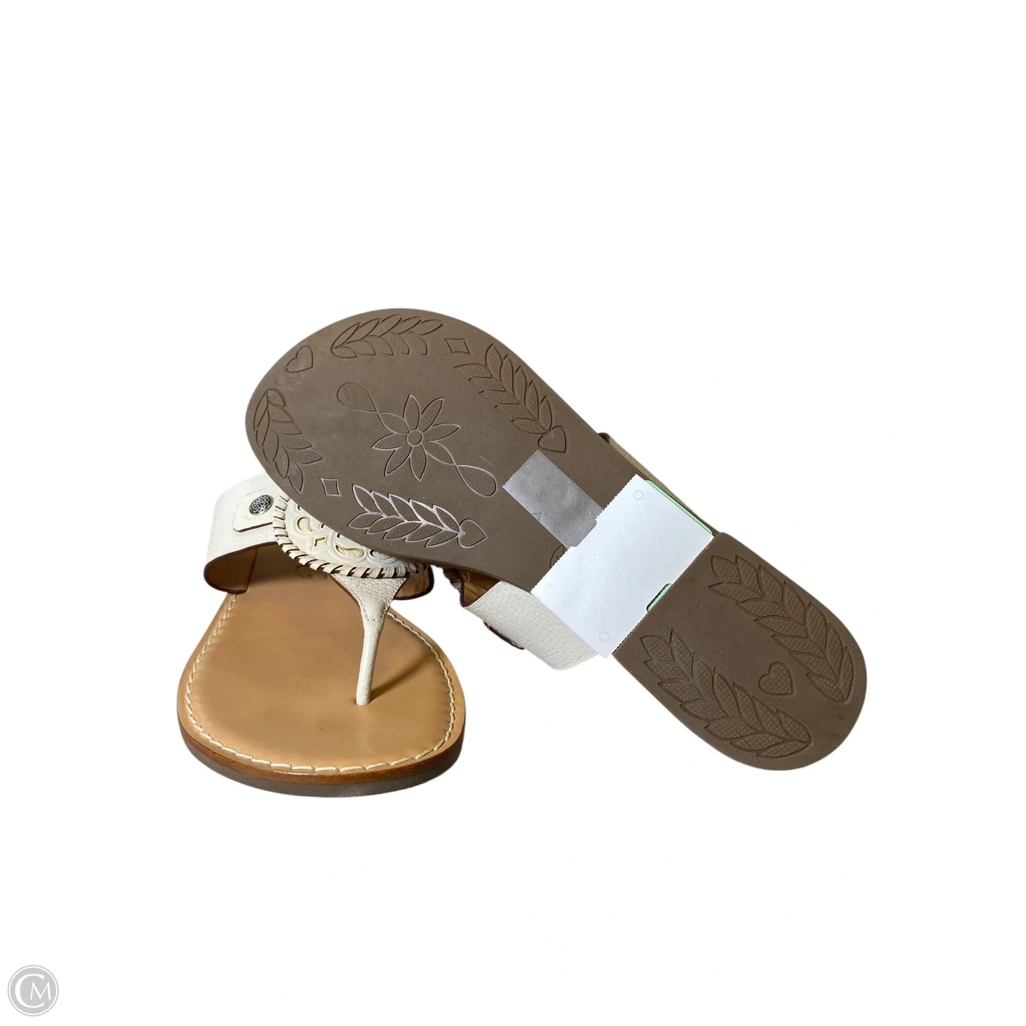 Sandals Flats By Brighton In White, Size: 8