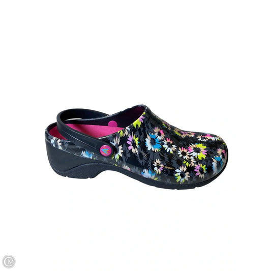 Shoes Heels Platform By Clothes Mentor In Floral Print, Size: 9