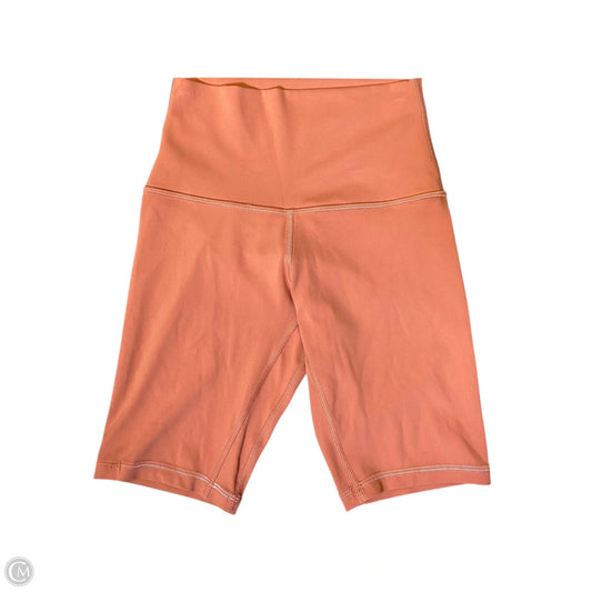 Athletic Shorts By Lululemon In Pink, Size: Xs