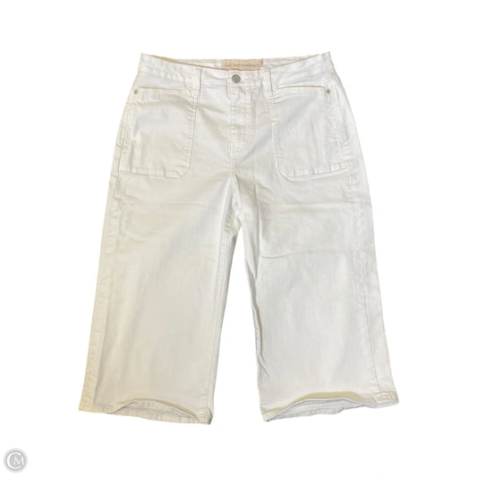 Capris By Soft Surroundings In White, Size: 10
