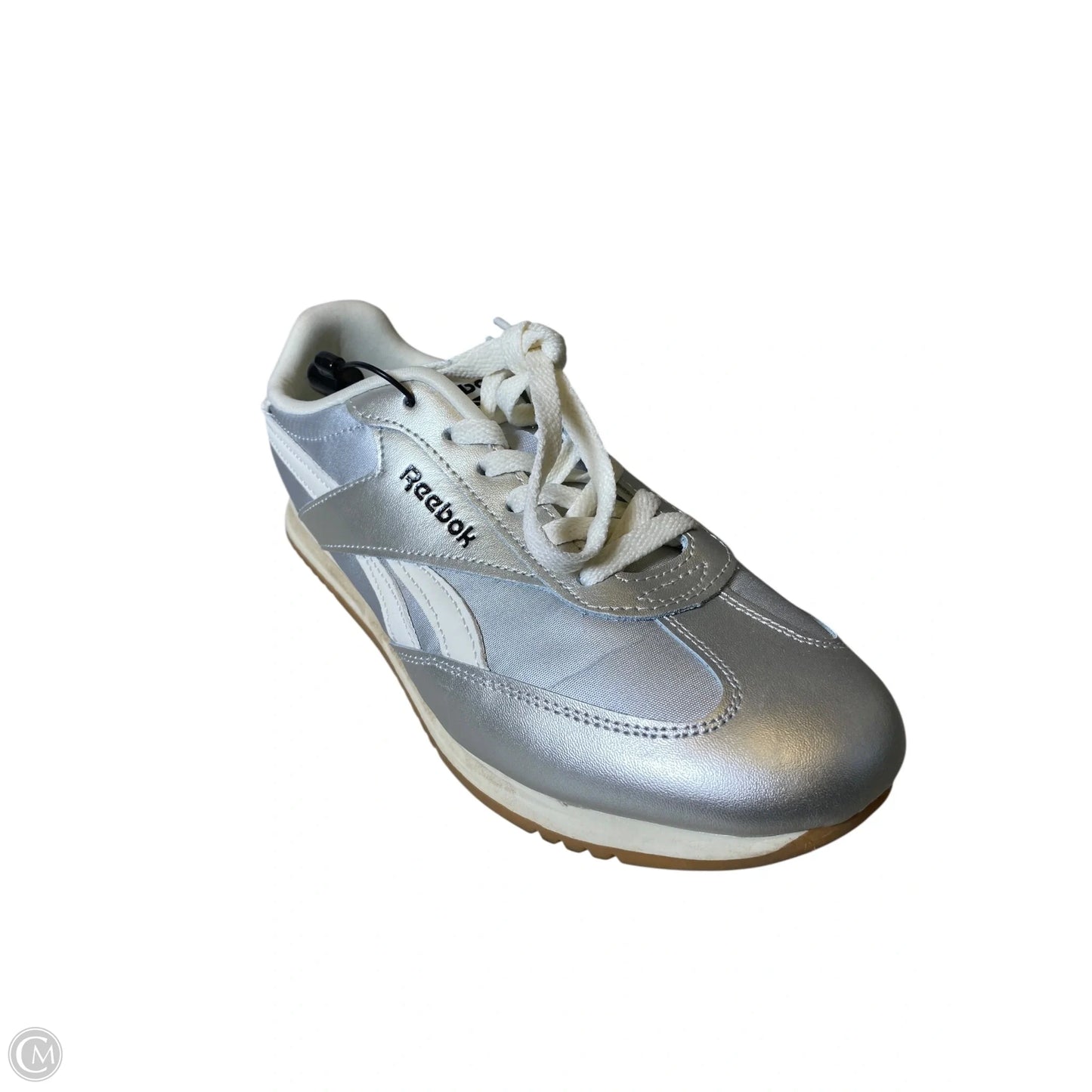 Shoes Athletic By Reebok In Silver, Size: 8.5