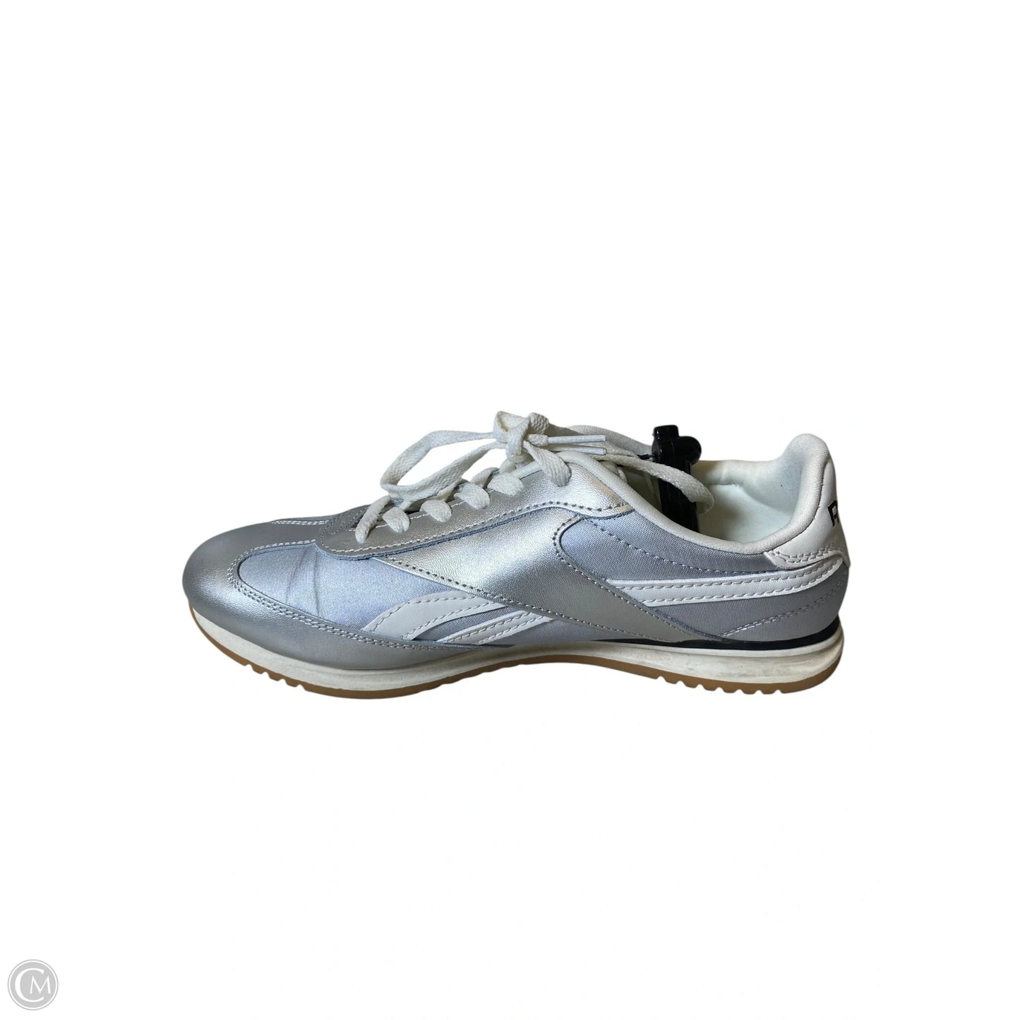 Shoes Athletic By Reebok In Silver, Size: 8.5