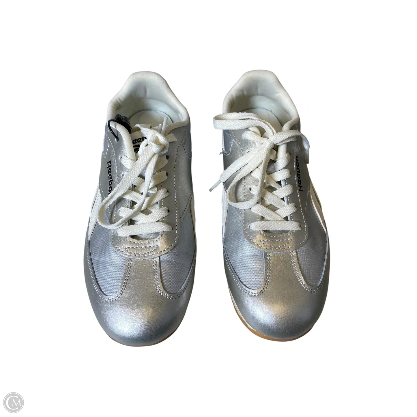 Shoes Athletic By Reebok In Silver, Size: 8.5