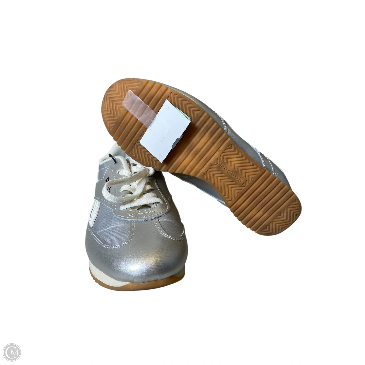 Shoes Athletic By Reebok In Silver, Size: 8.5