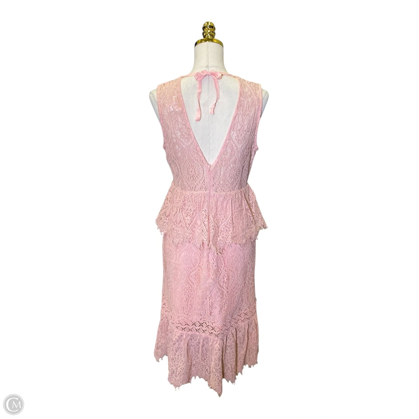 Dress Casual Maxi By Clothes Mentor In Pink, Size: M
