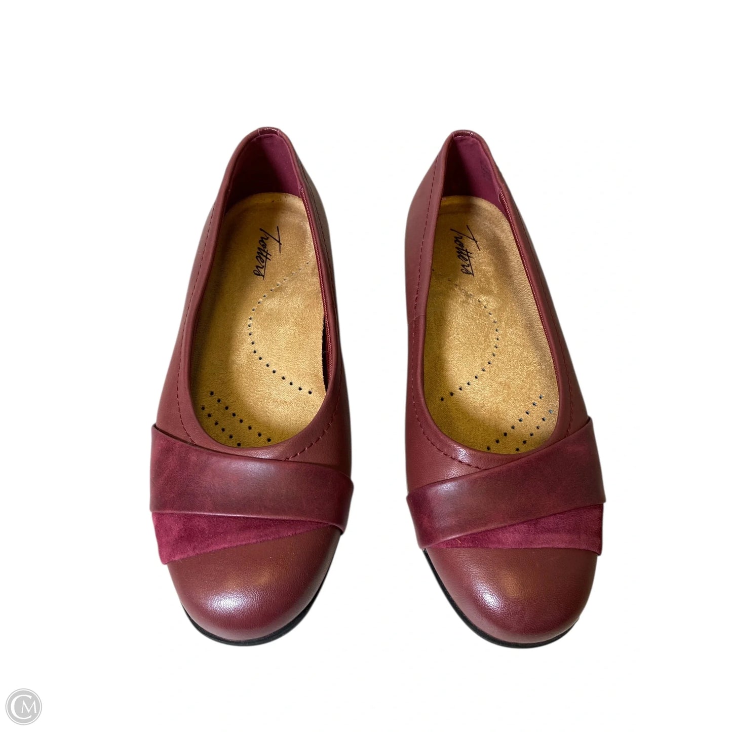 Shoes Flats By Clothes Mentor In Red, Size: 8.5