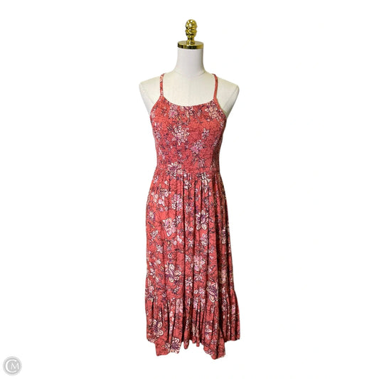 Dress Casual Maxi By Maurices In Multi-colored, Size: S