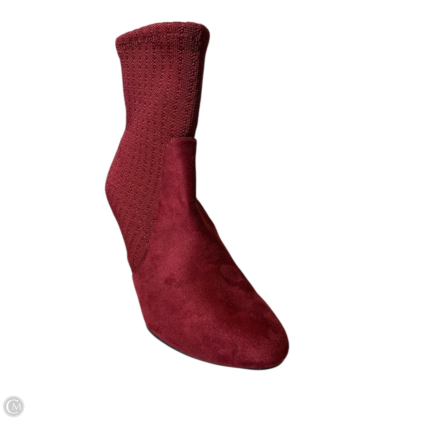 Boots Ankle Heels By Impo In Red, Size: 5.5