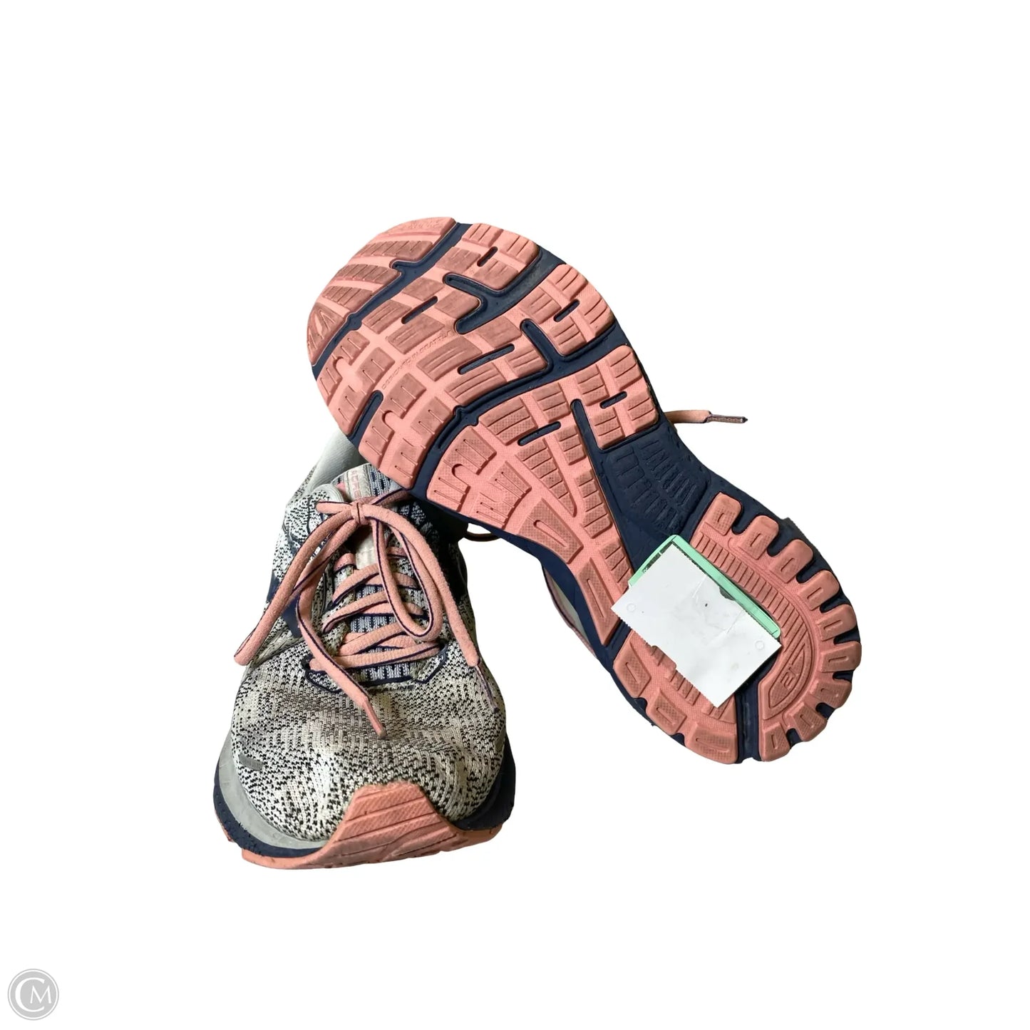 Shoes Athletic By Brooks In Blue & Grey, Size: 9.5