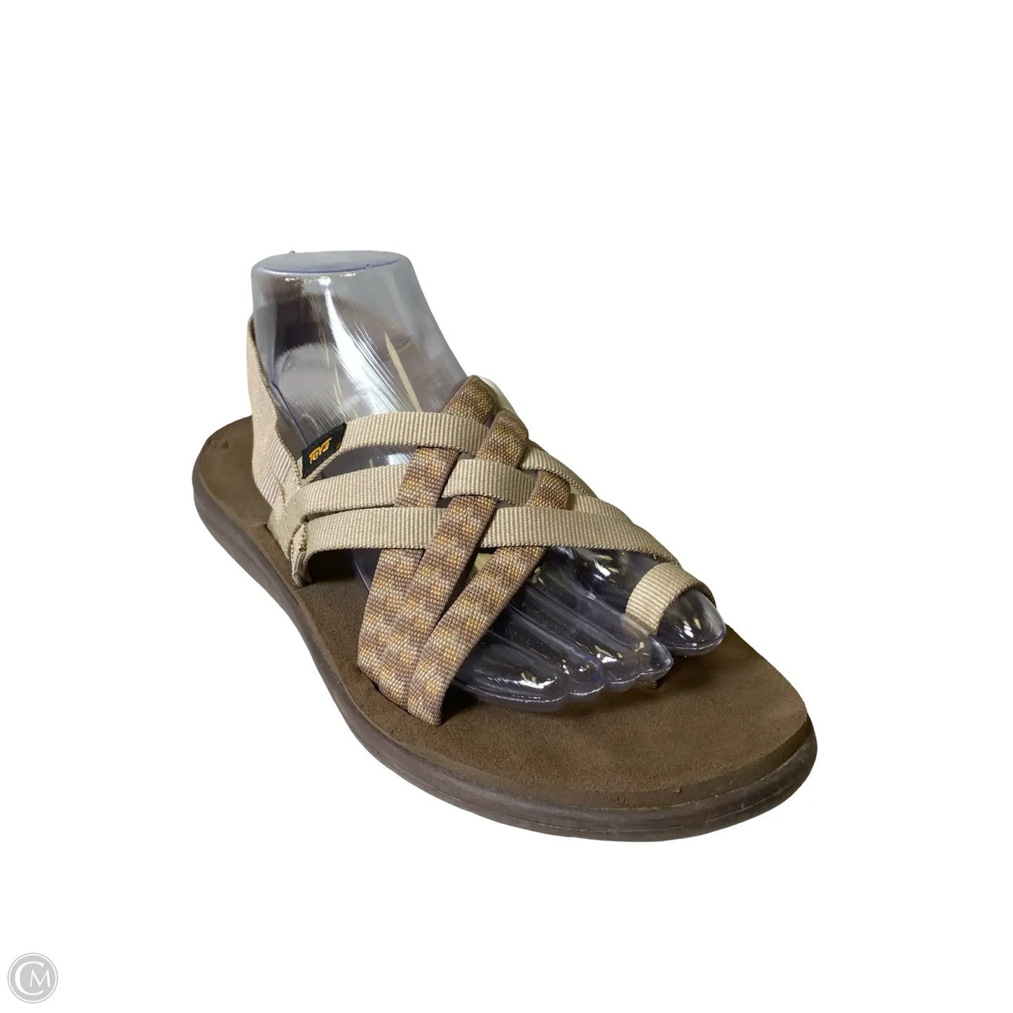 Sandals Flats By Teva In Tan, Size: 9