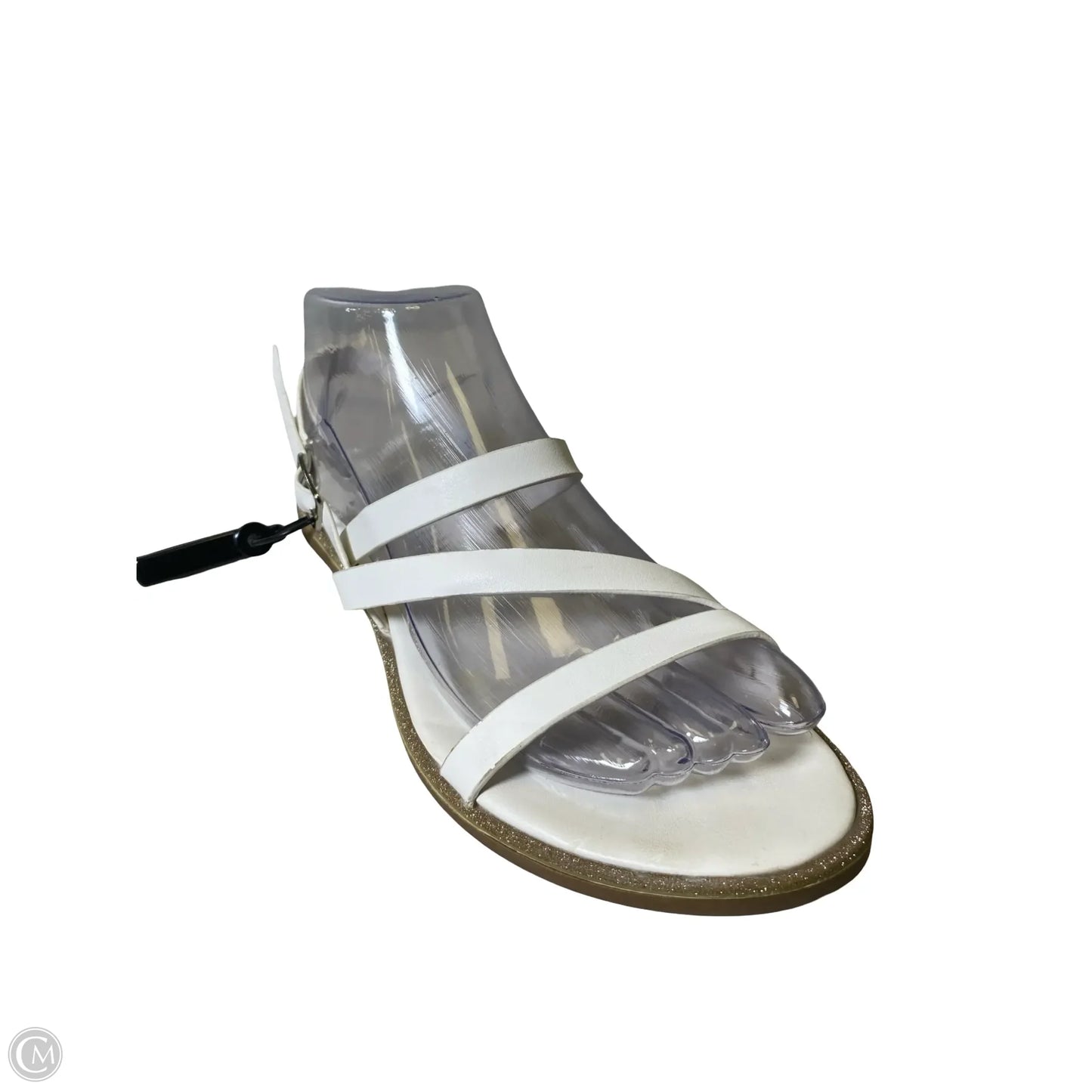 Sandals Flats By Spring Step In White, Size: 7.5