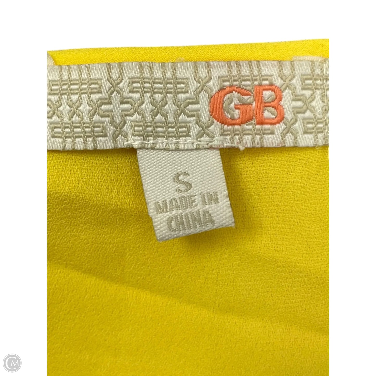 Blouse Long Sleeve By Gb In Multi-colored, Size: S