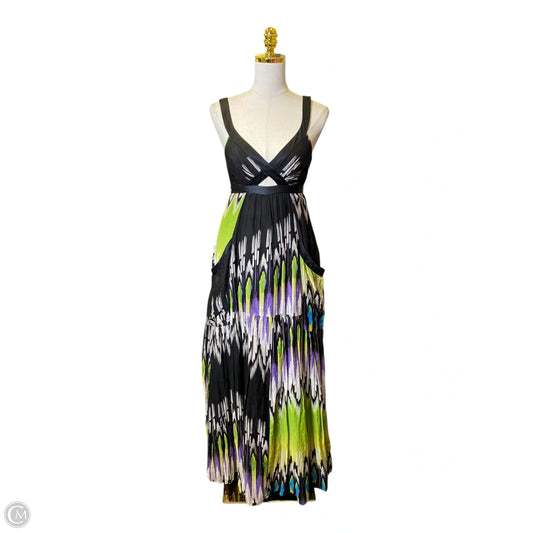 Dress Casual Maxi By Bebe In Multi-colored, Size: S