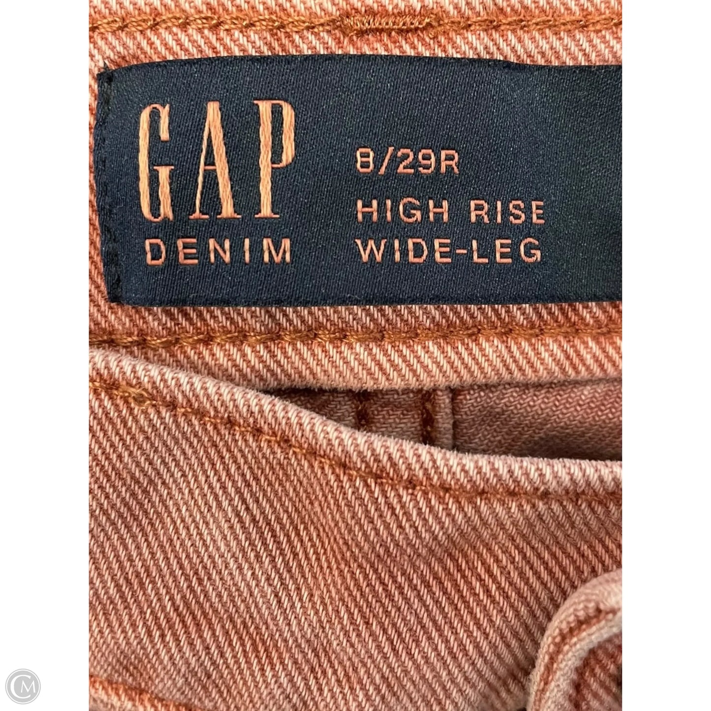 Jeans Wide Leg By Gap In Pink, Size: 8