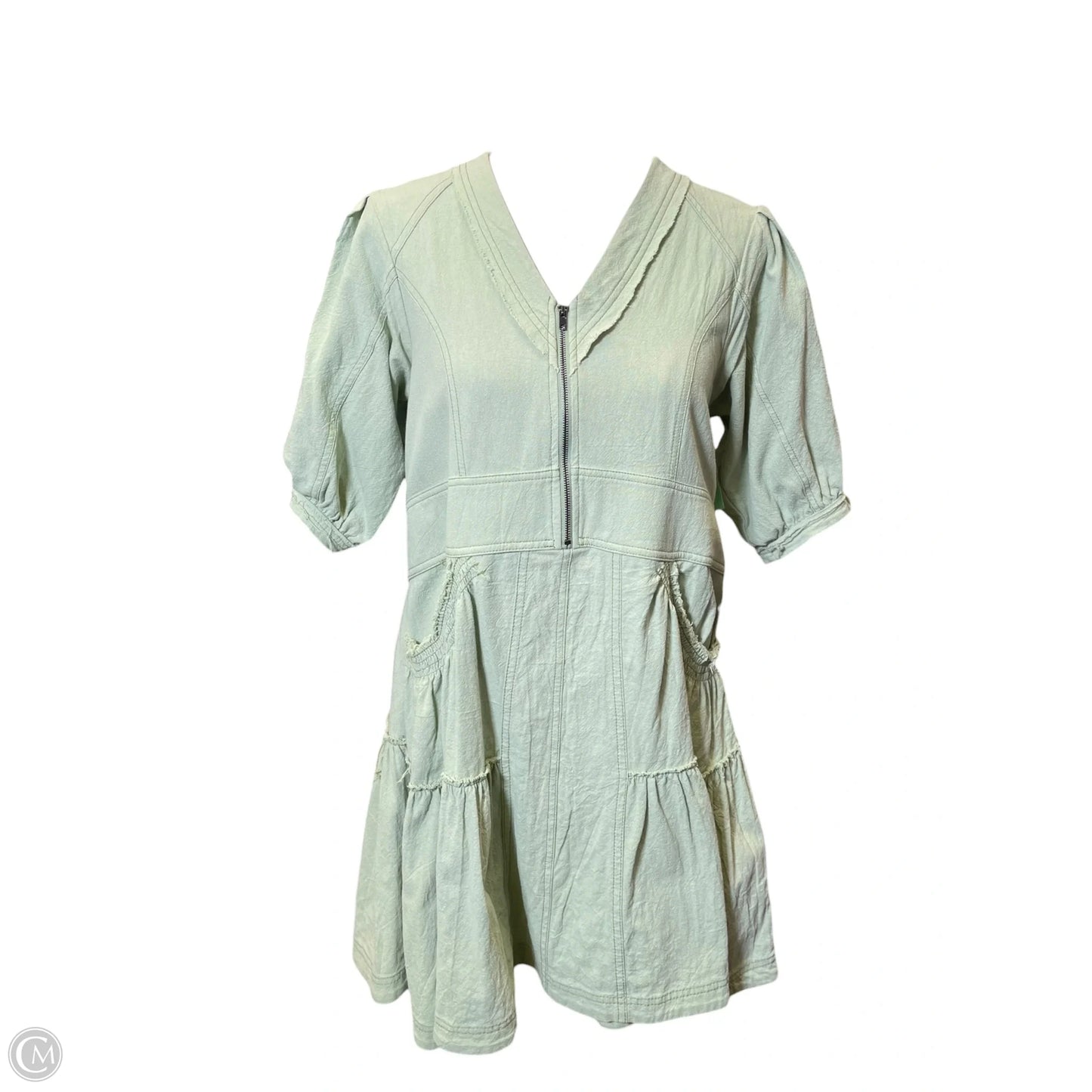Dress Casual Midi By Gigio In Green, Size: S