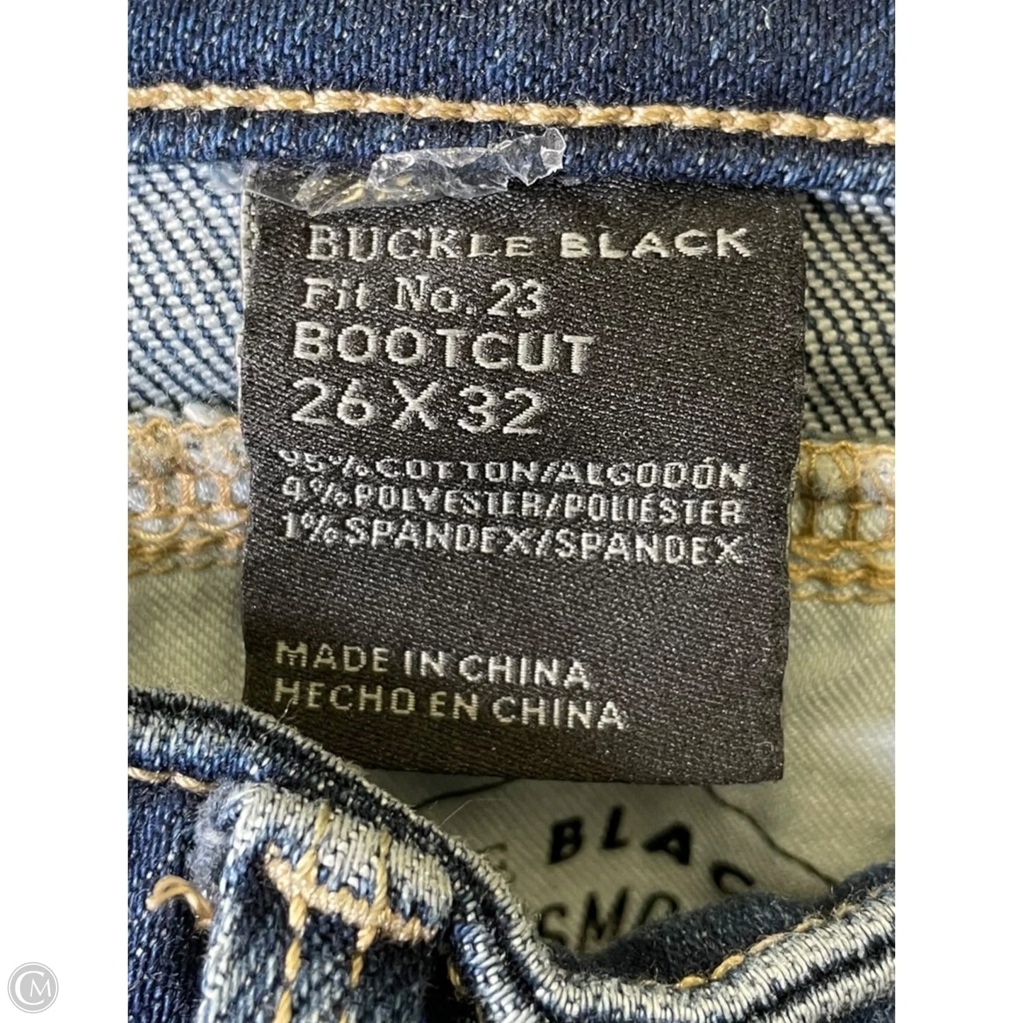 Jeans Boot Cut By Buckle Black In Blue, Size: 2