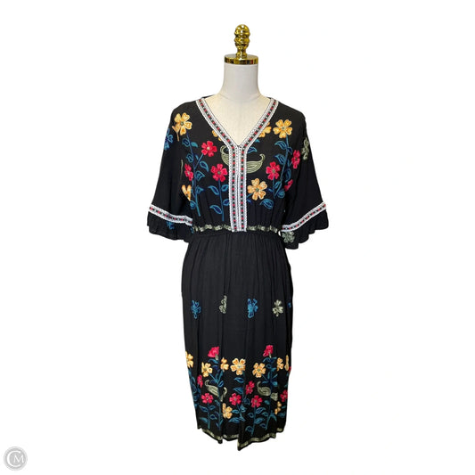 Dress Casual Maxi By Clothes Mentor In Multi-colored, Size: L