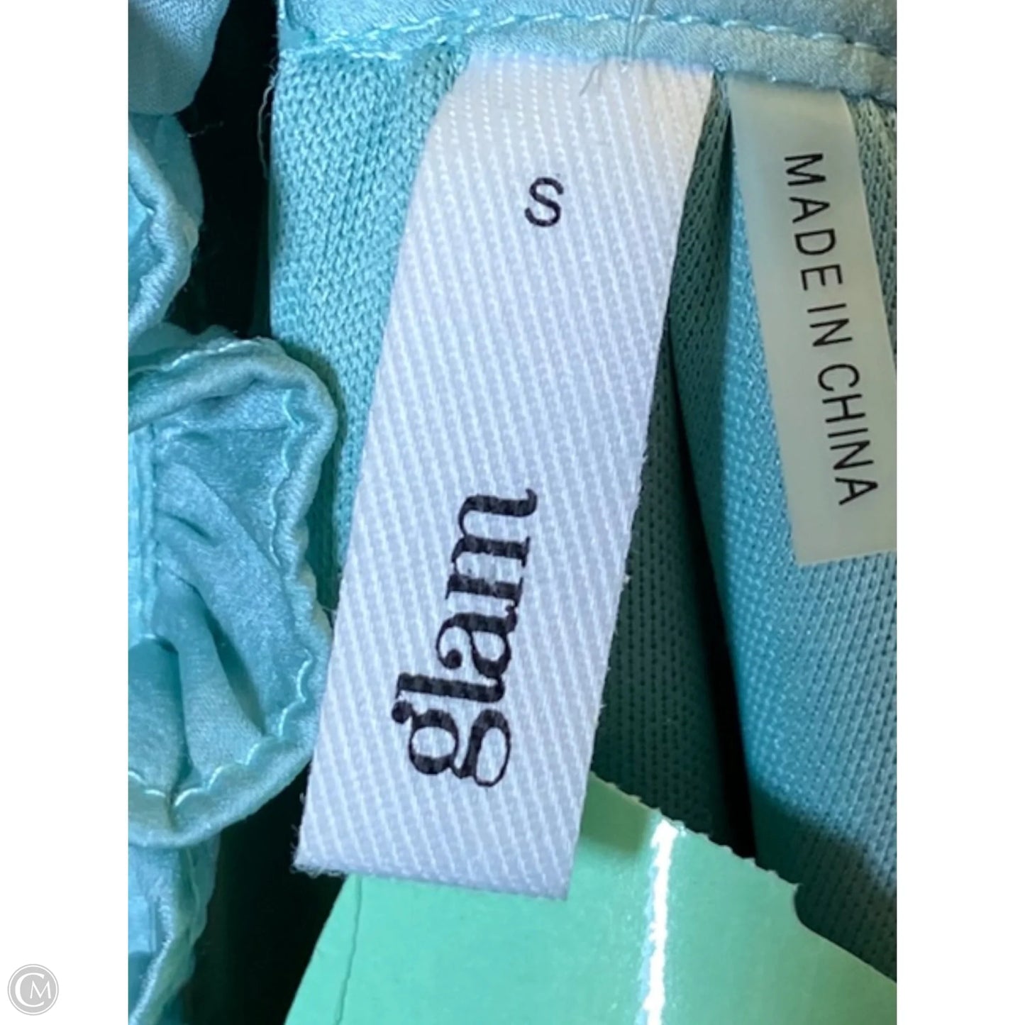 Dress Casual Midi By Glam In Teal, Size: S
